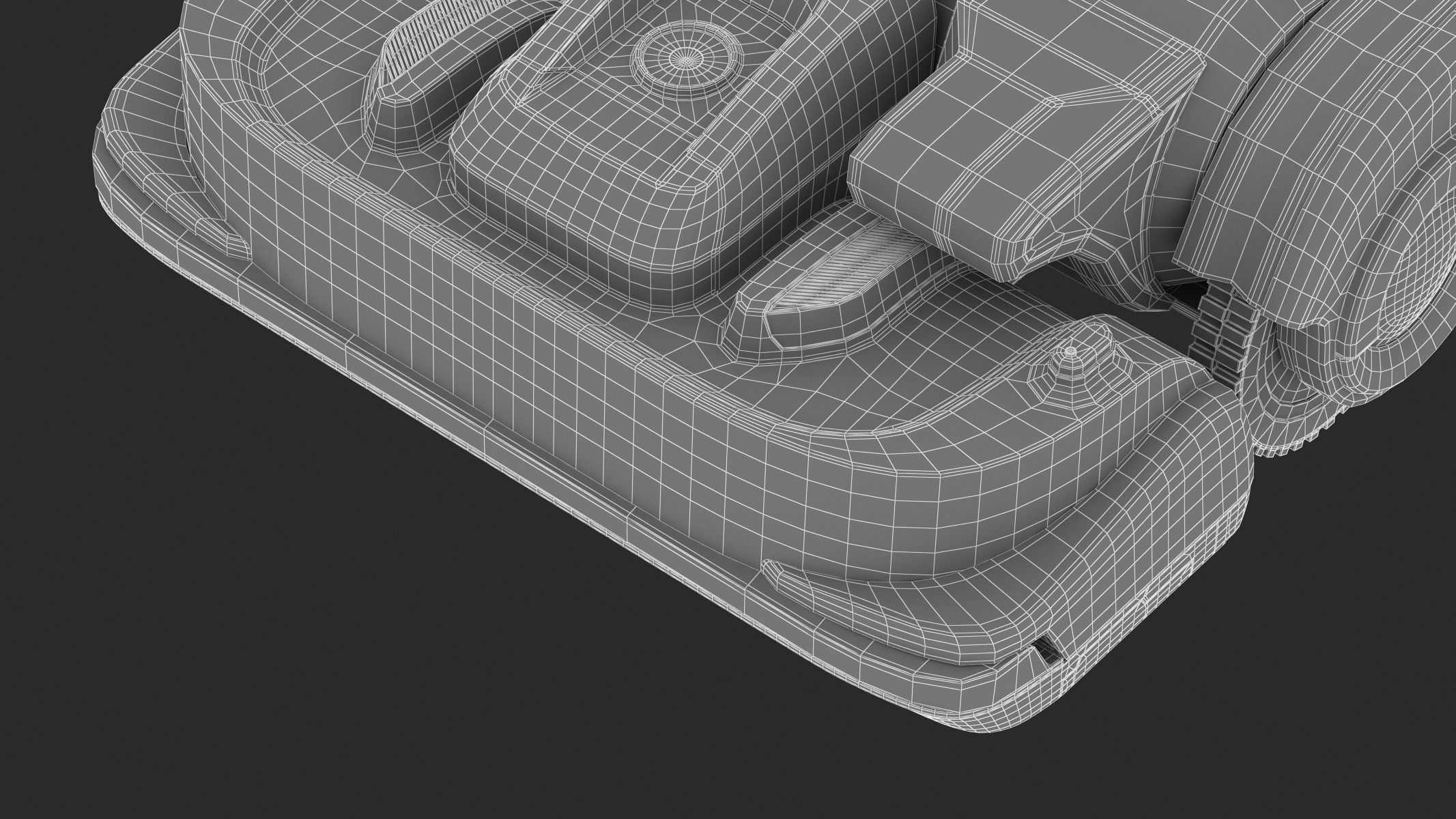 Samsung Powerbot Turbo Robot Vacuum with Remote Controller 3D model_19