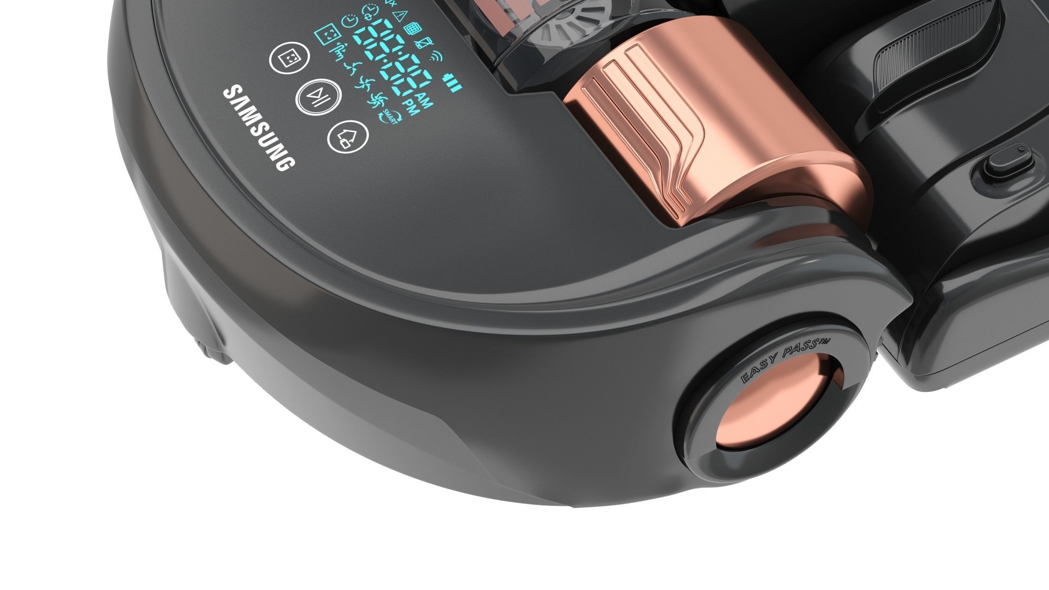 Samsung Powerbot Turbo Robot Vacuum with Remote Controller 3D model_5