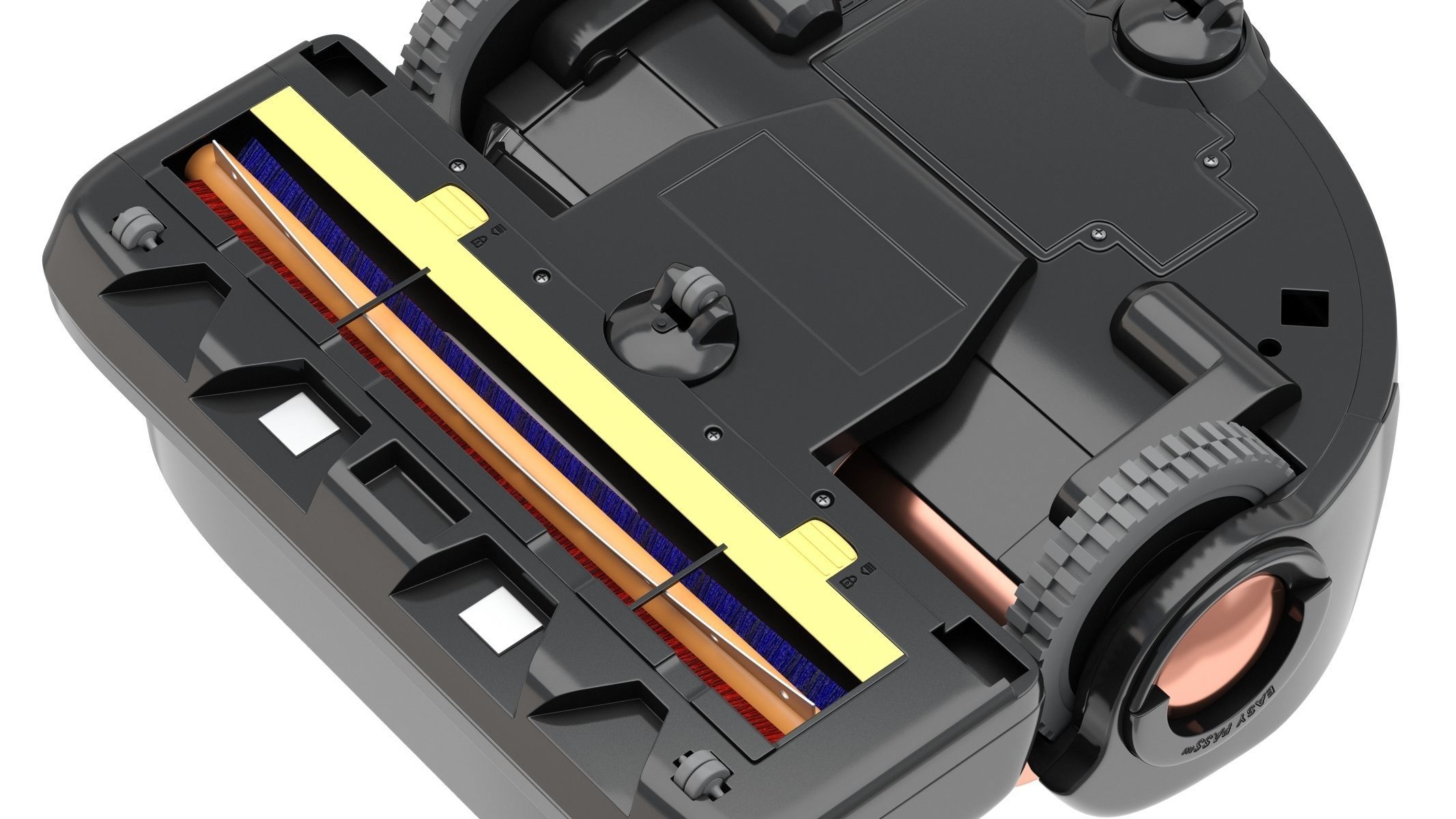 Samsung Powerbot Turbo Robot Vacuum with Remote Controller 3D model_7