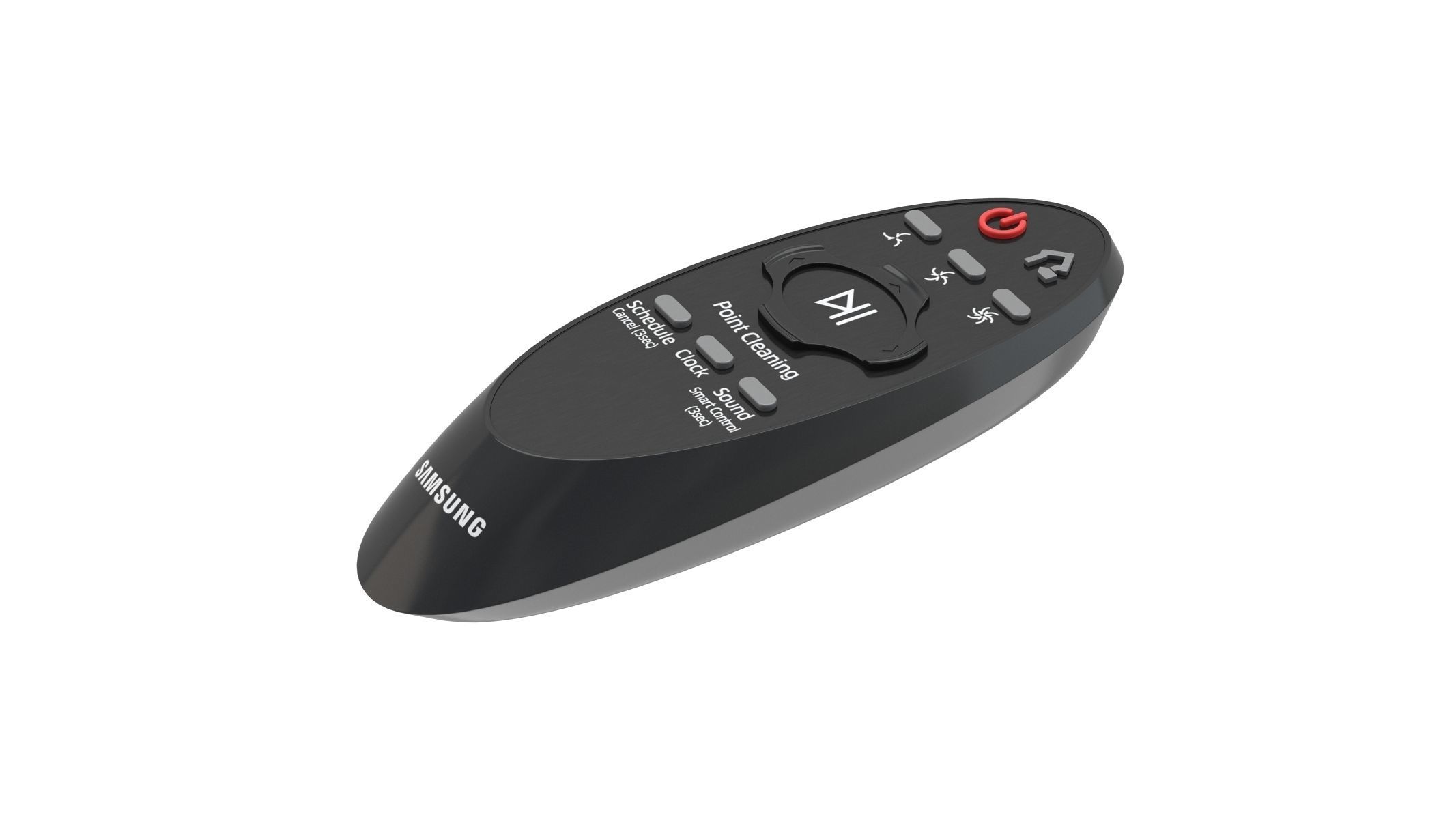 Samsung Powerbot Turbo Robot Vacuum with Remote Controller 3D model_9