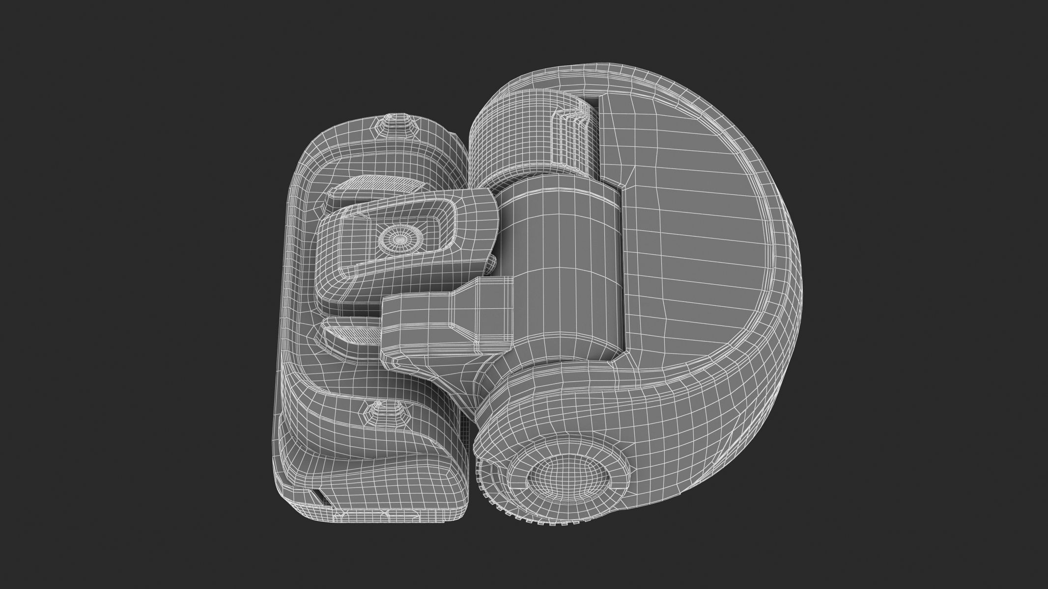 Samsung Powerbot Turbo Robot Vacuum with Remote Controller 3D model_17