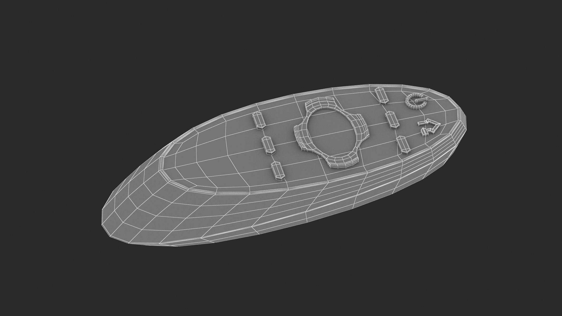 Samsung Powerbot Turbo Robot Vacuum with Remote Controller 3D model_14