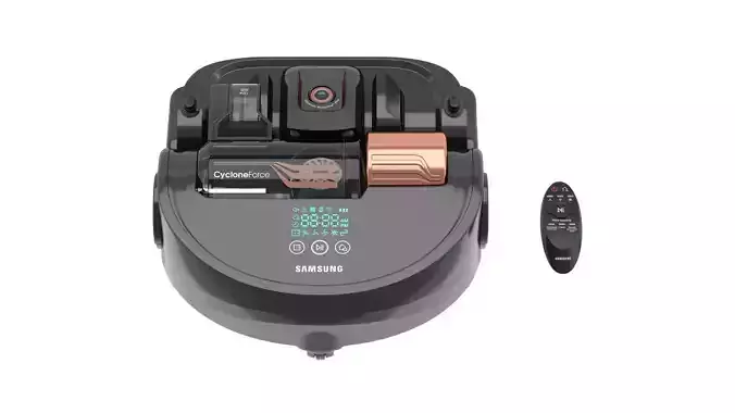Samsung Powerbot Turbo Robot Vacuum with Remote Controller 3D model