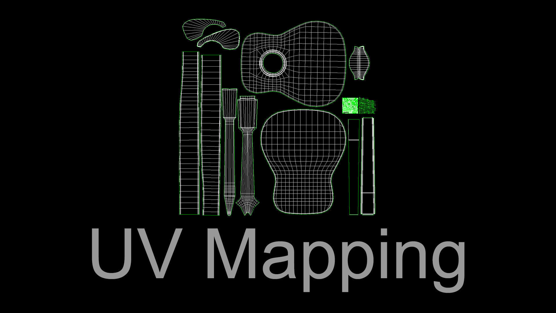 Yamaha Acoustic Guitar F830 3D model_13