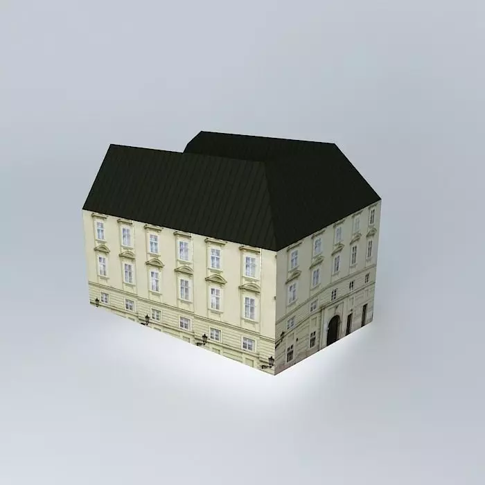 Žemberi house Free 3D model