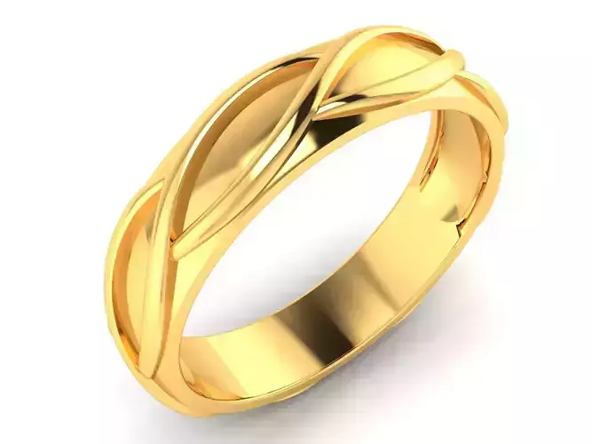 Women Band Ring 3dm render
