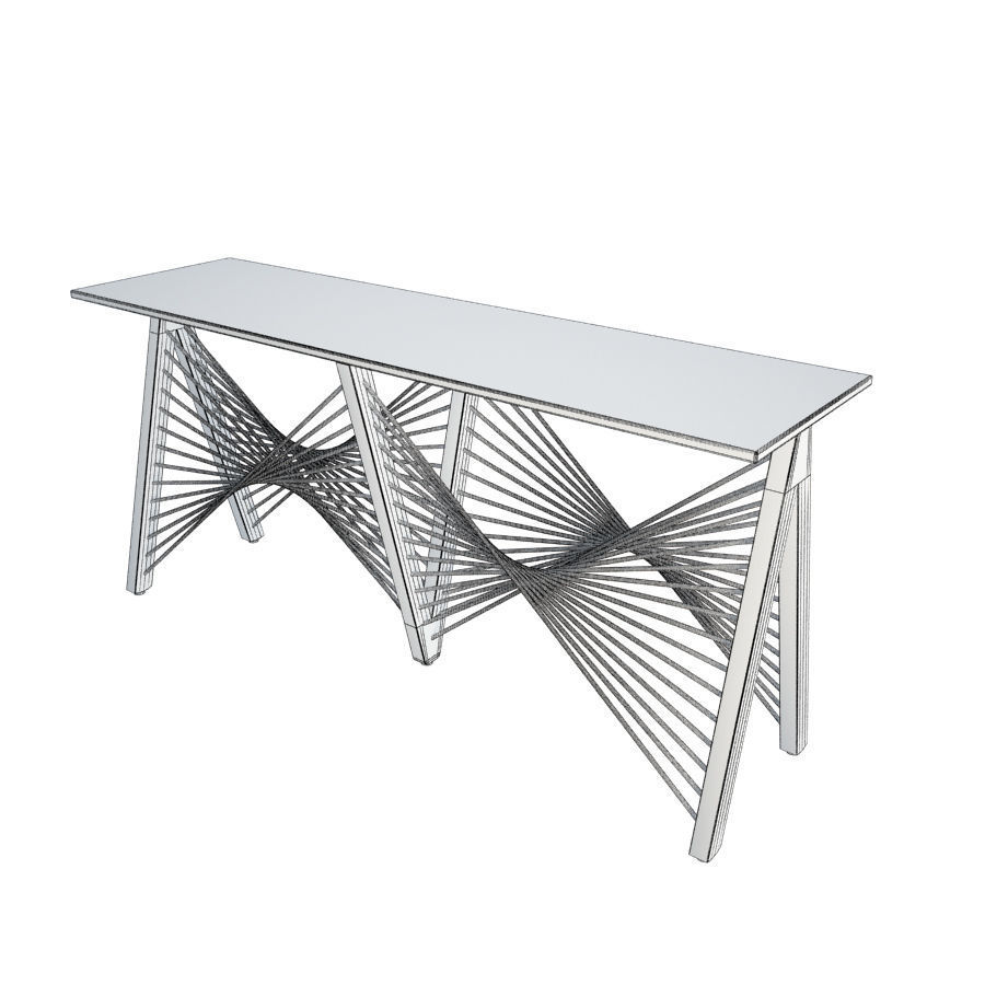 Vito Graphic Sideboad Geo 3D model_4