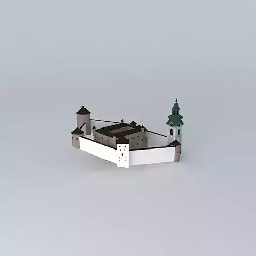 Old Castle  Free 3D model