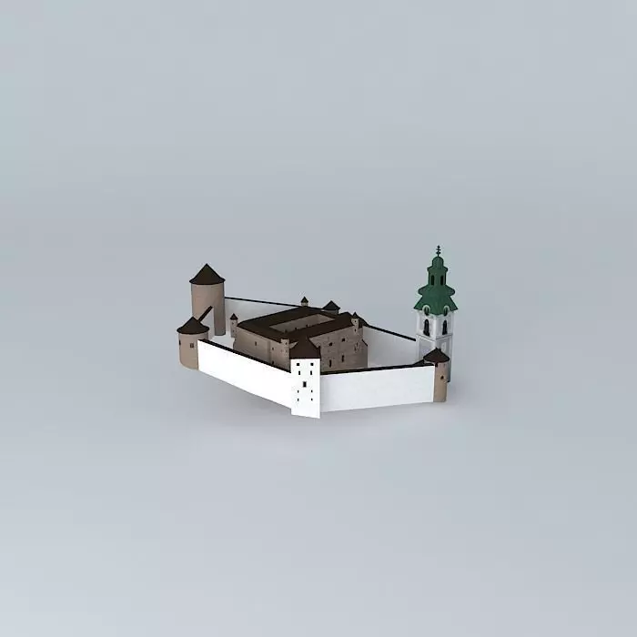 Old Castle Free 3D model