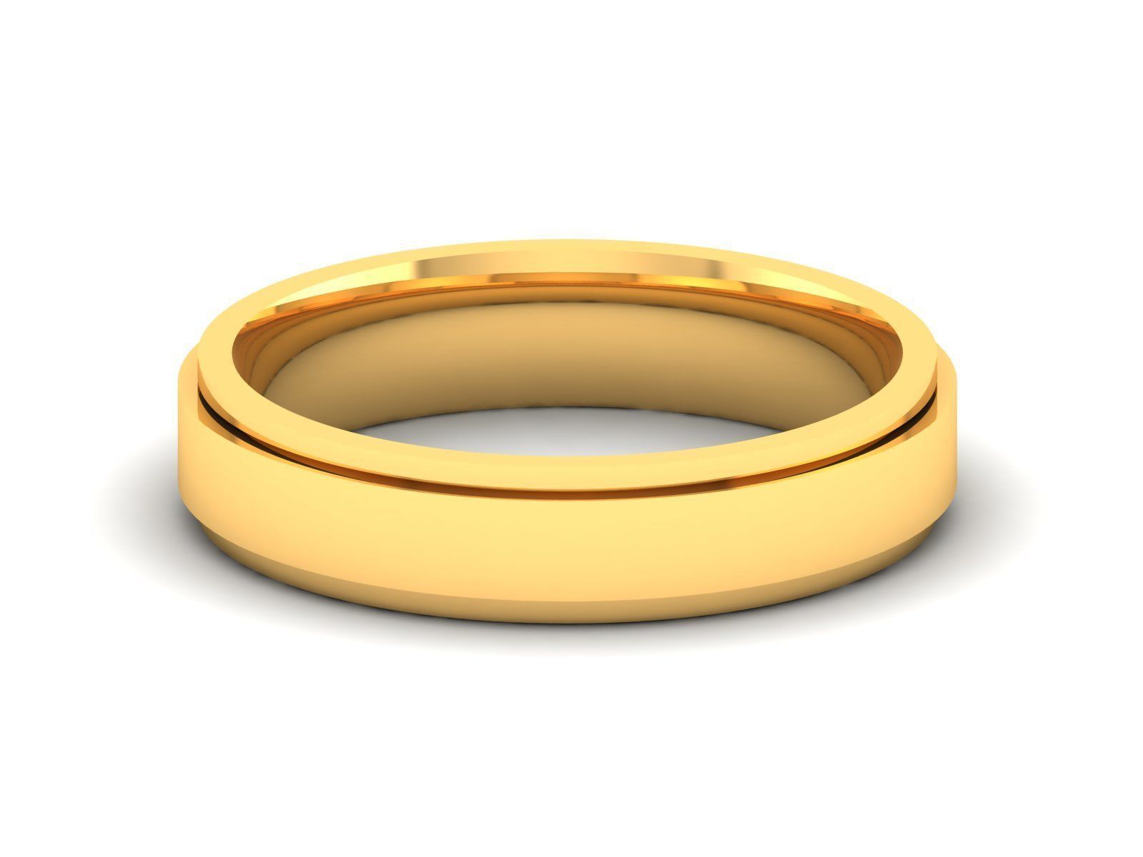 Women Band Ring 3dm render detail 3D print model_6