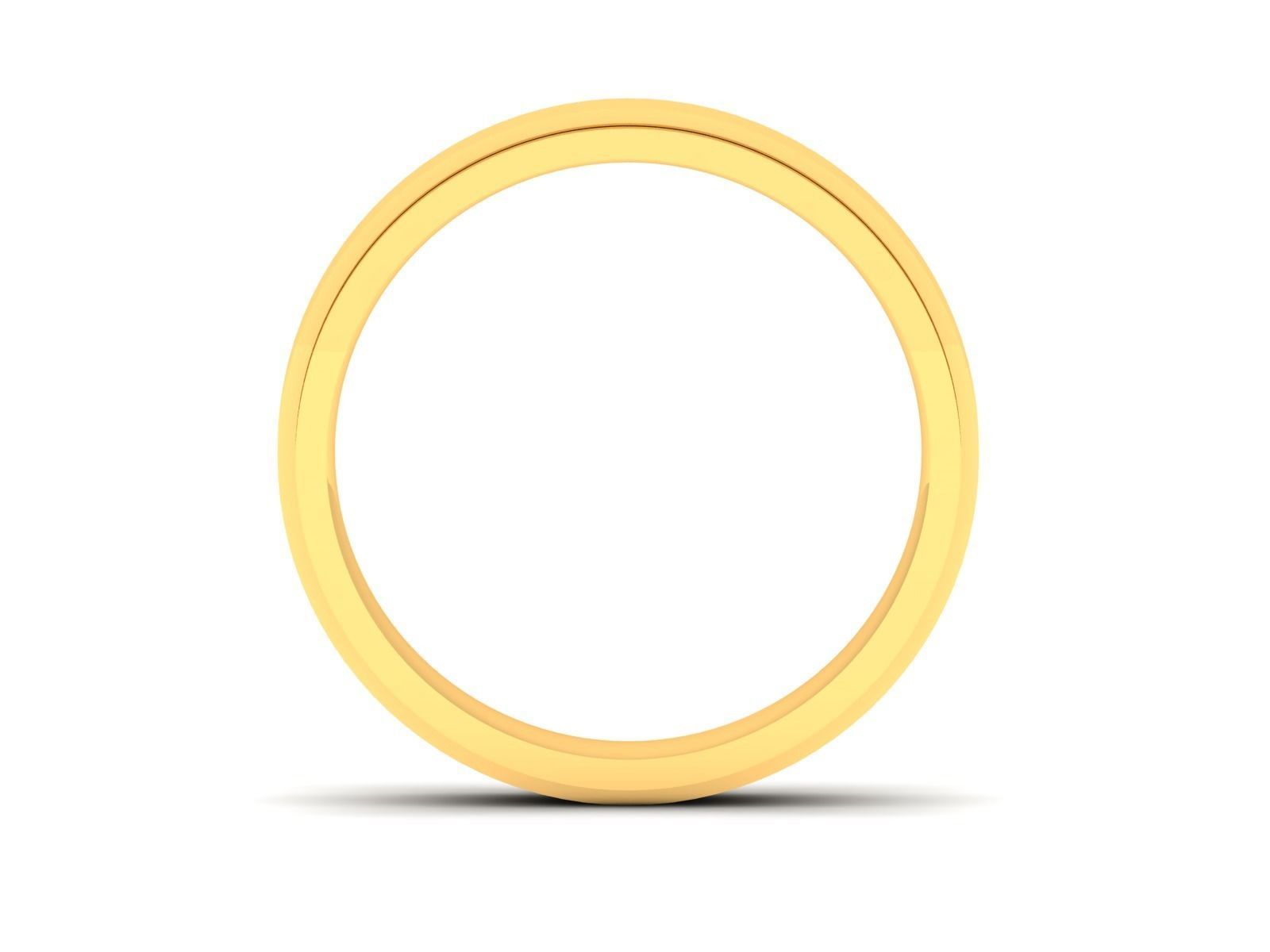 Women Band Ring 3dm render detail 3D print model_3