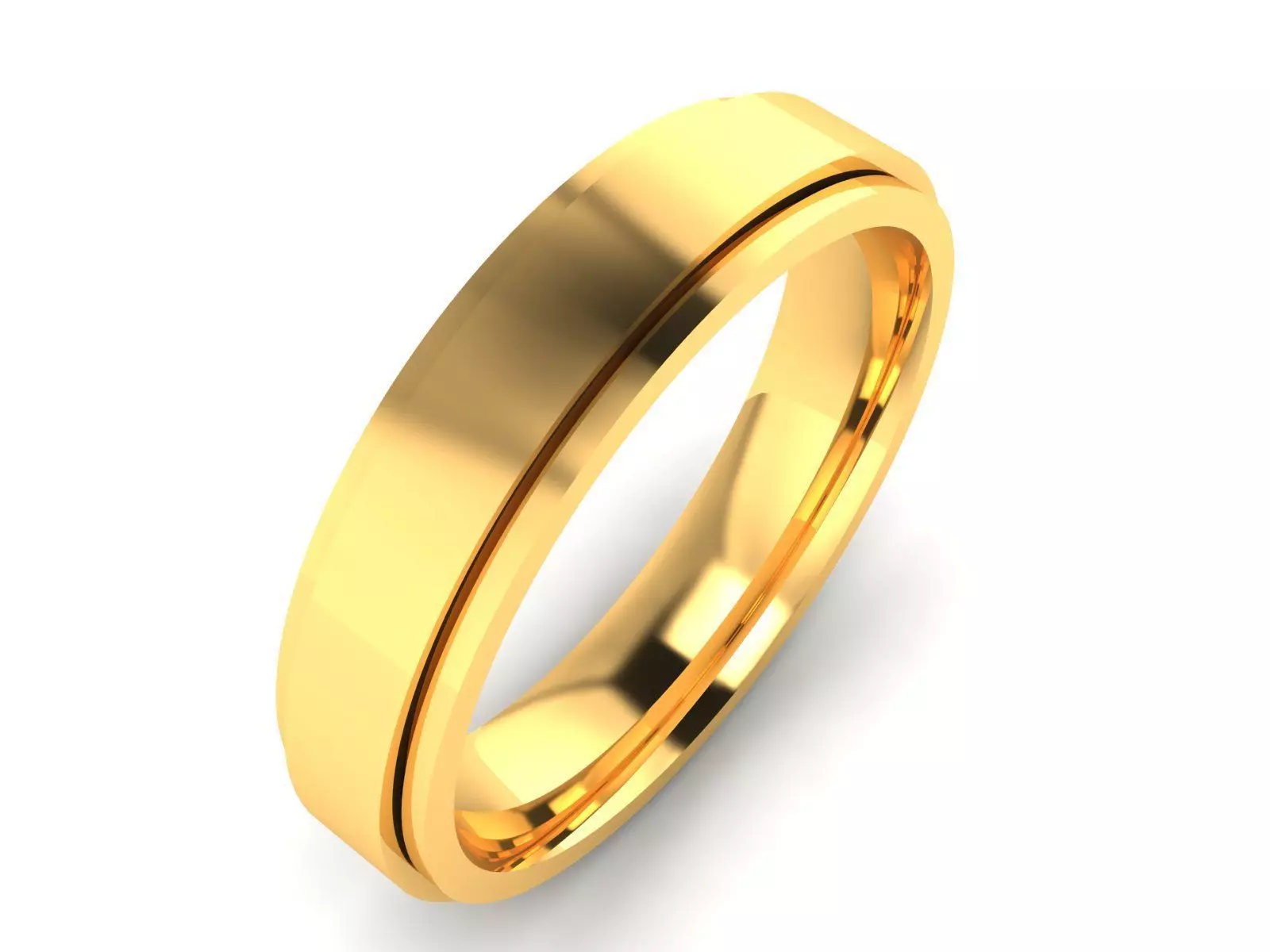 Women Band Ring 3dm render detail 3D print model_0