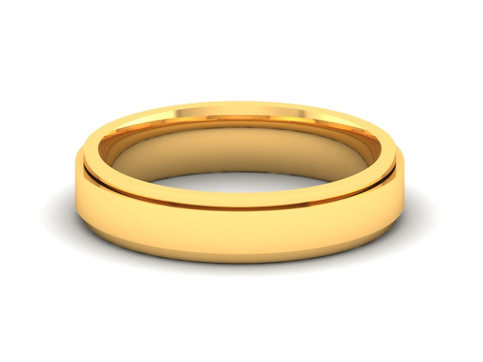 Women Band Ring 3dm render detail 3D print model_7
