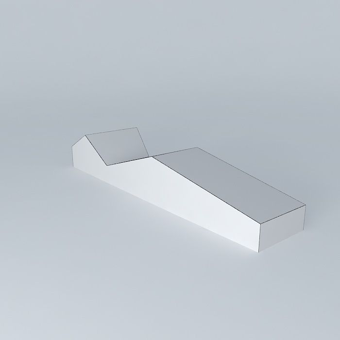 Counter display Free 3D model_4