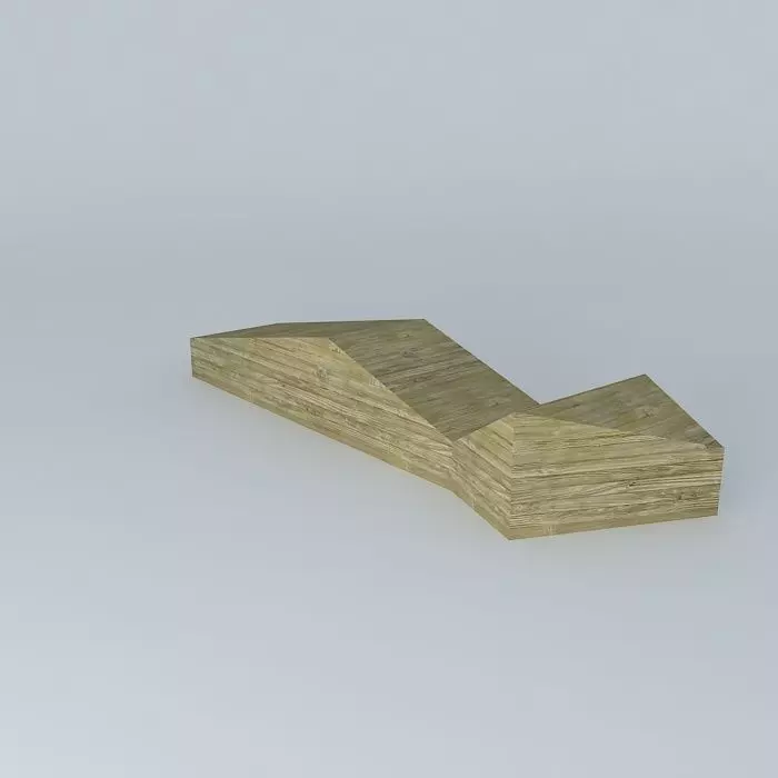 Counter display Free 3D model_0