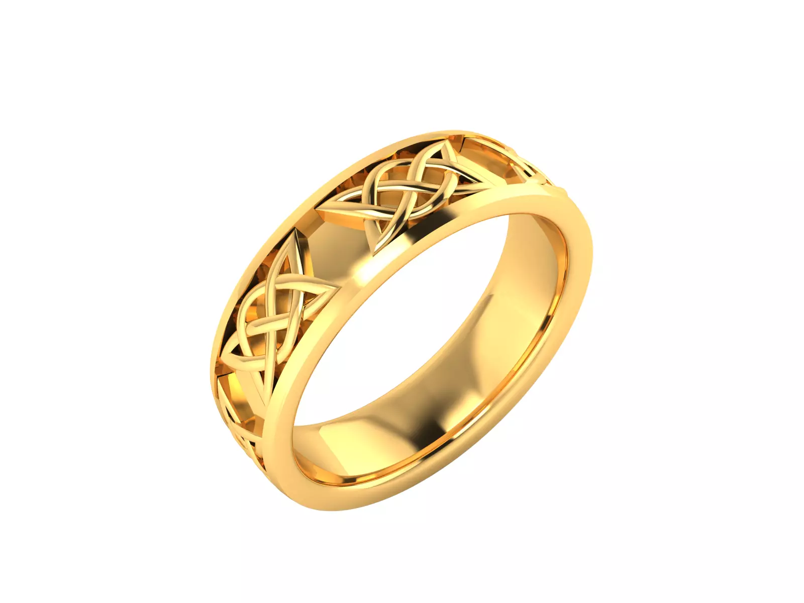 Women Band Ring 3dm render detail 3D print model_0
