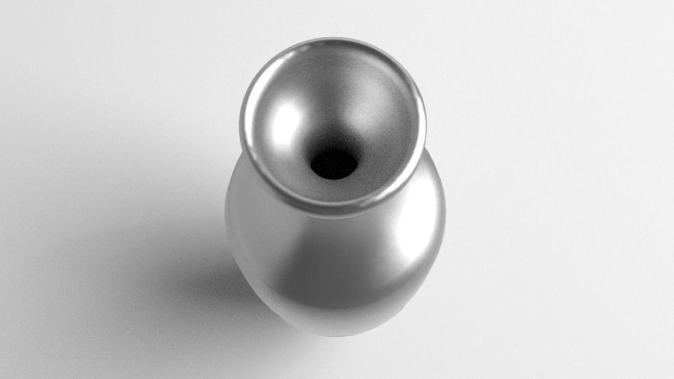 Metalic Vase 3D model_1