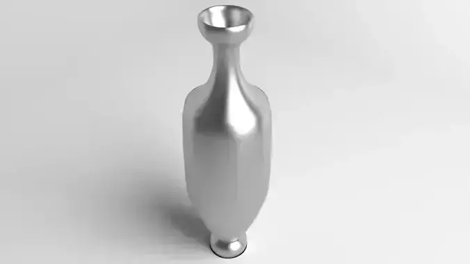 Metalic Vase