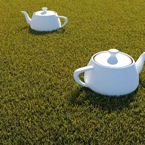 lawn grass pack 3D model