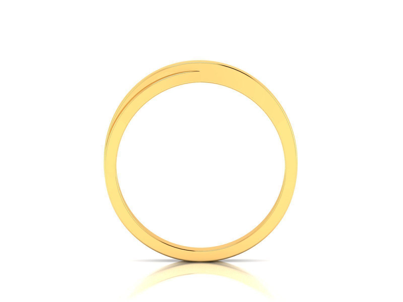 Women Band Ring 3dm render detail 3D print model_2