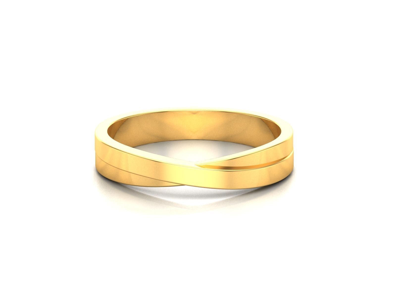 Women Band Ring 3dm render detail 3D print model_7
