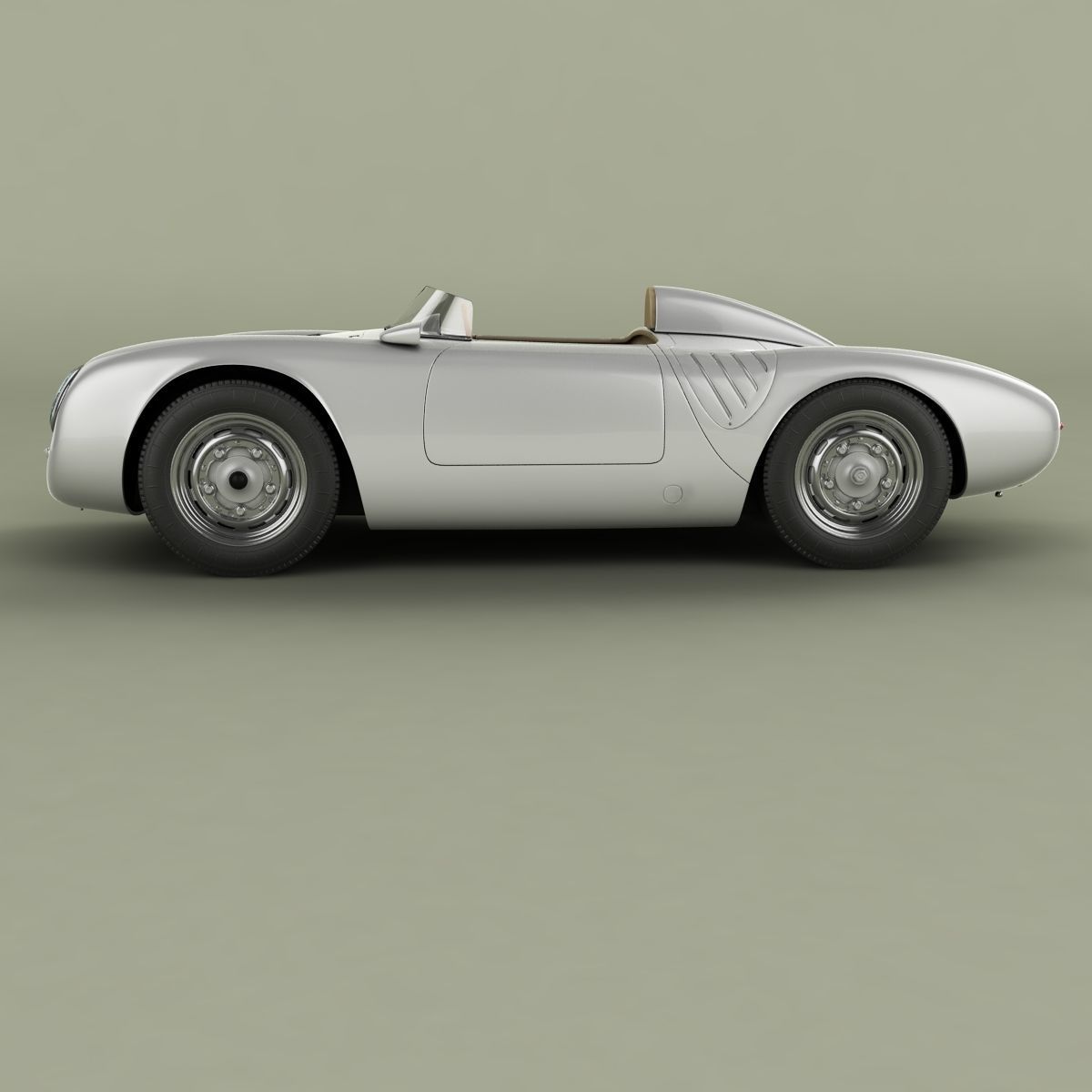 Porsche 550 A Spyder 3D model_1