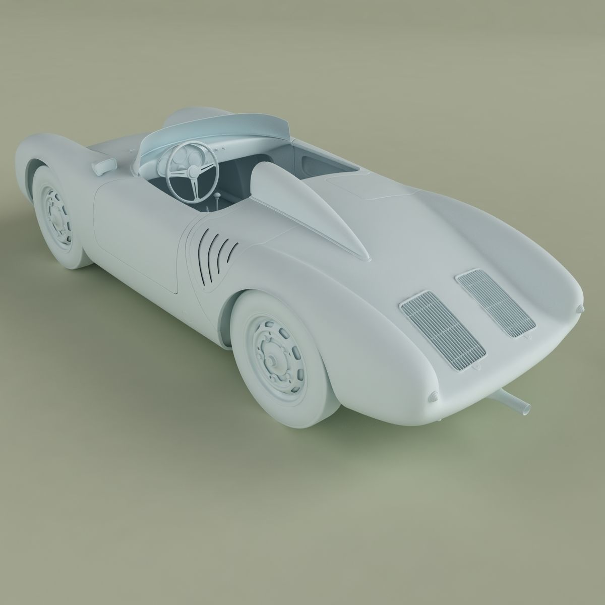 Porsche 550 A Spyder 3D model_11