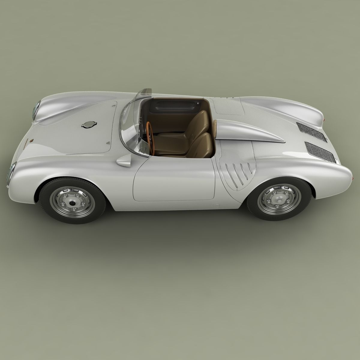 Porsche 550 A Spyder 3D model_6