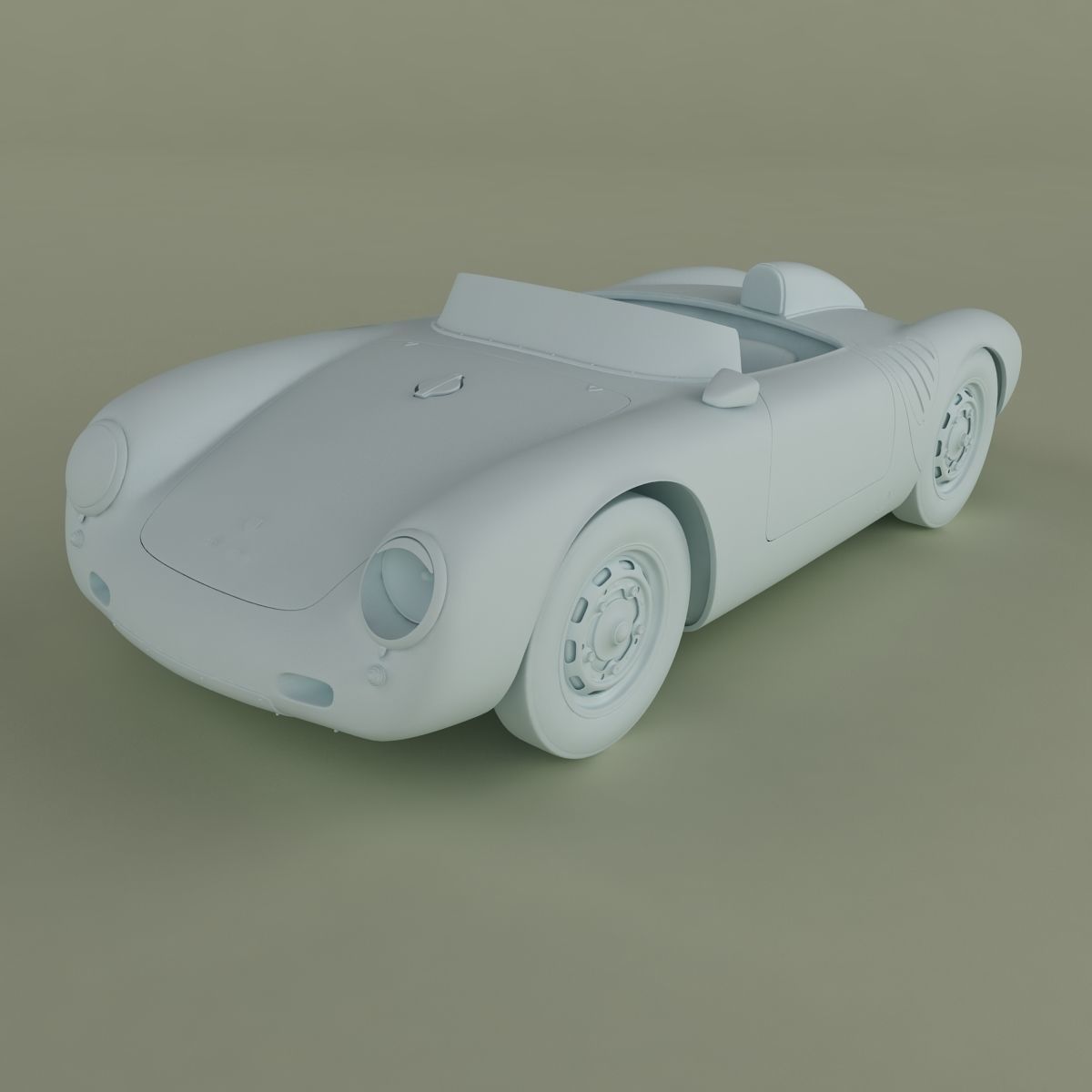 Porsche 550 A Spyder 3D model_9