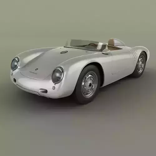 Porsche 550 A Spyder 3D model