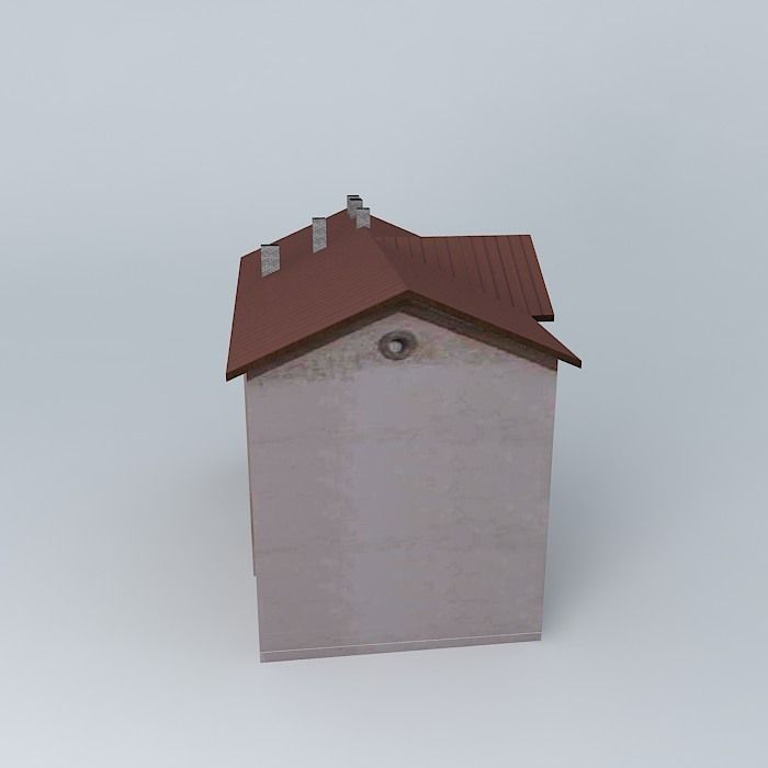 Old Train Station Free 3D model_2