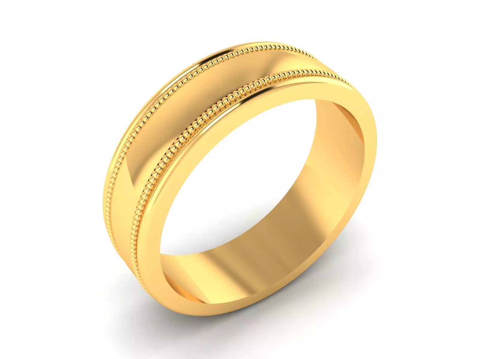 Women Band Ring 3dm render detail 3D print model_0