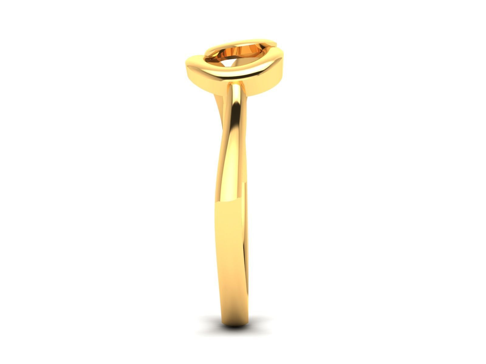 Women Ring 3dm render detail 3D print model_5