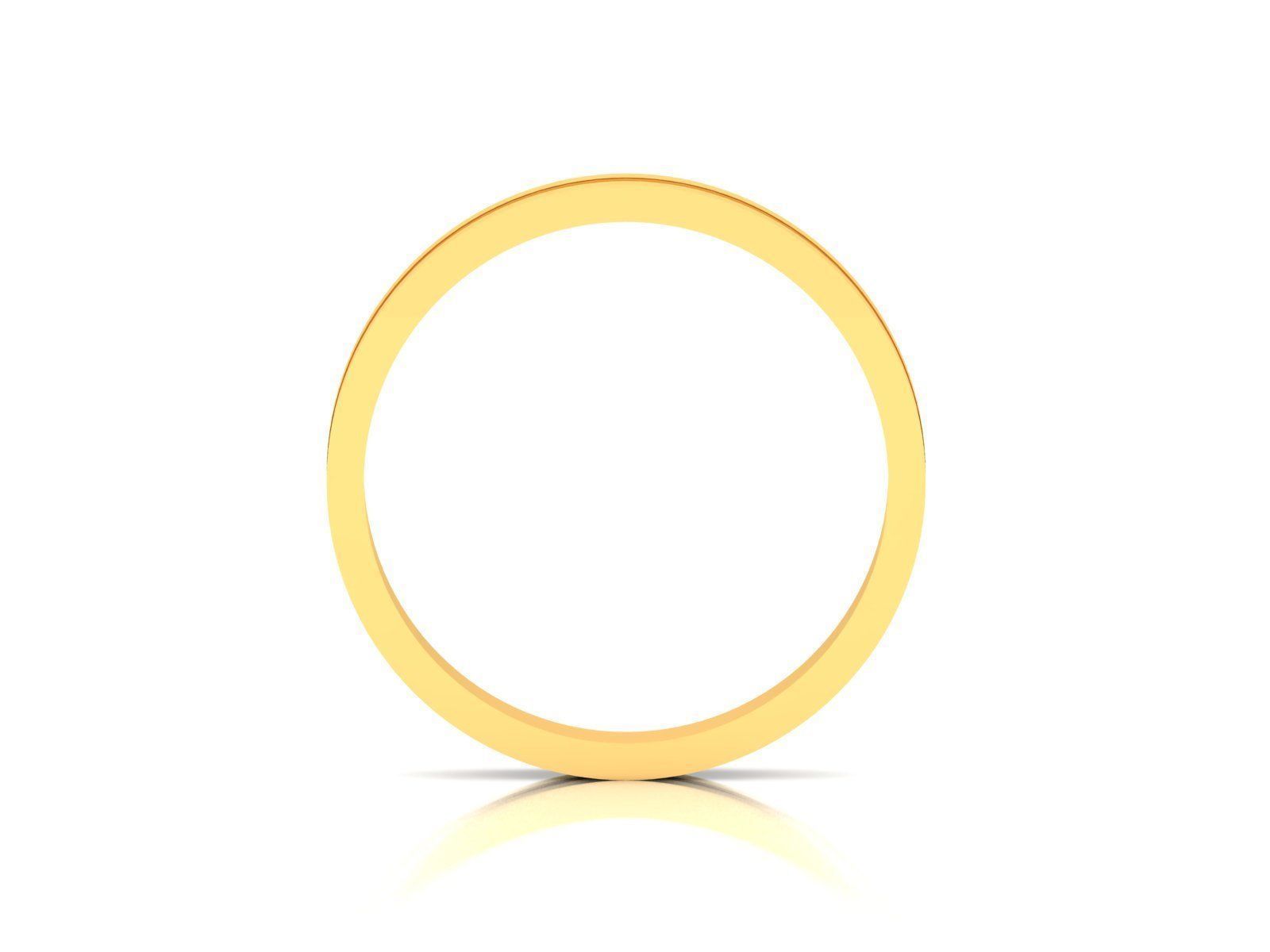 Women Band Ring 3dm render detail 3D print model_2