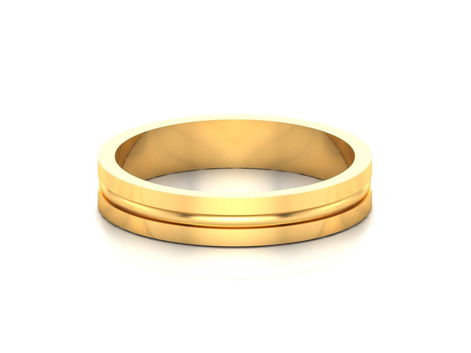 Women Band Ring 3dm render detail 3D print model_8