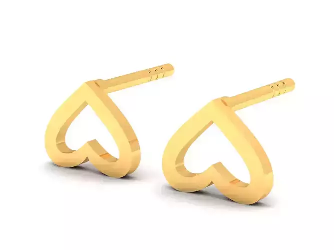 Women Earings 3dm render detail 3D print model