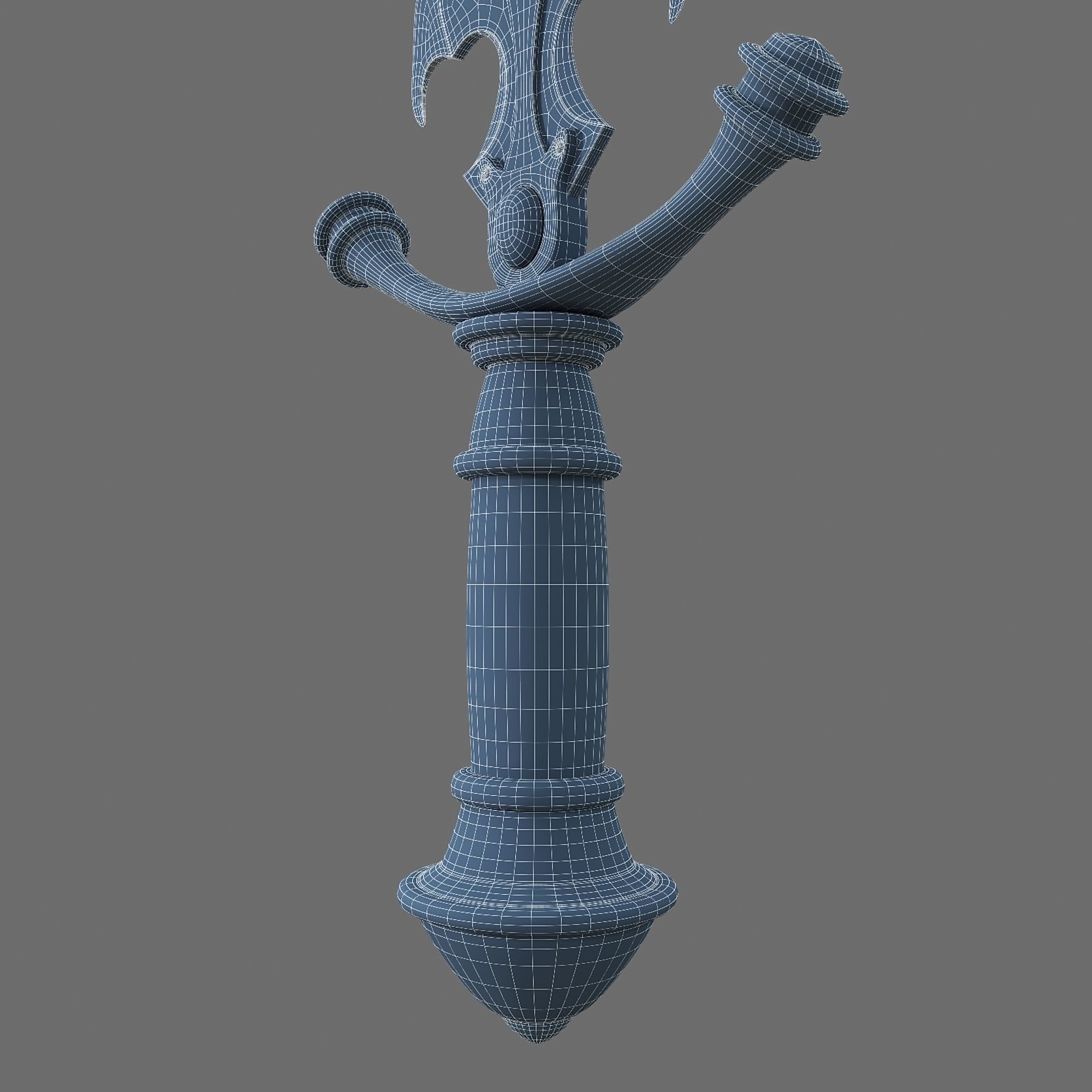 Set of Graceful Blades Low-poly 3D model_29