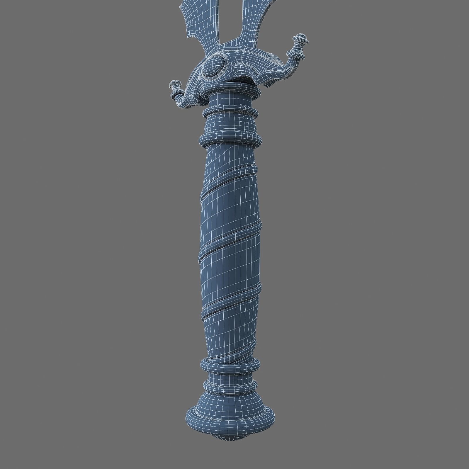 Set of Graceful Blades Low-poly 3D model_35