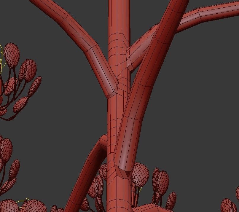 Agave Americana Chandelier 3D model_7