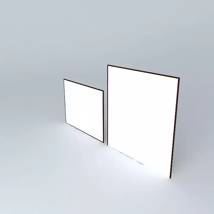 Photo frames Free 3D model