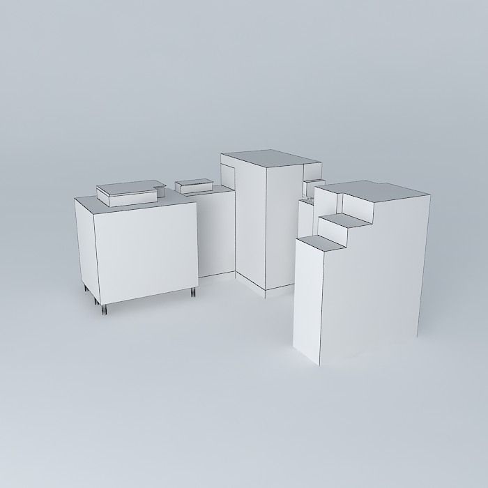 Bratislava Business Center V. Free 3D model_3