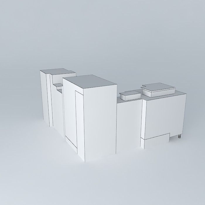 Bratislava Business Center V. Free 3D model_4