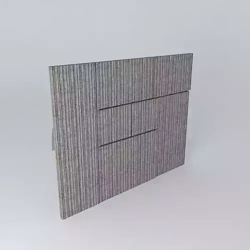 Feature wall Free 3D model