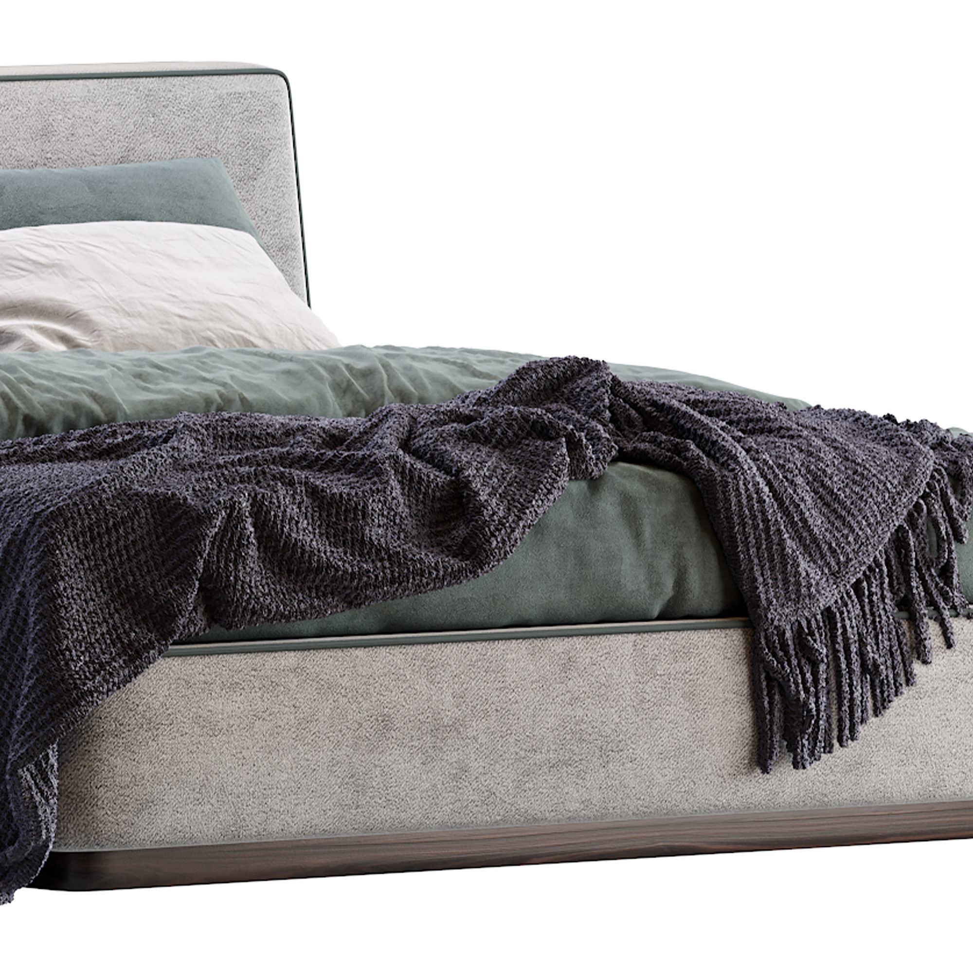 Alberta bed Dion 3D model_3