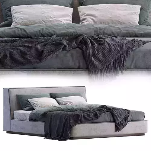 Alberta bed Dion 3D model