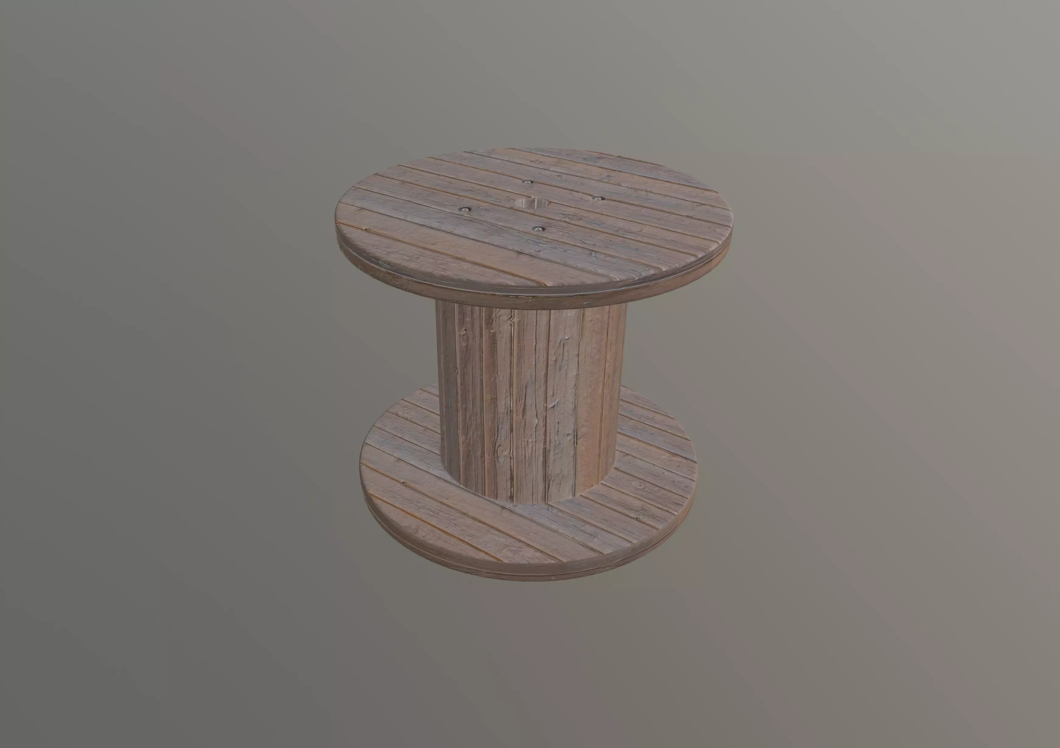 Cable Reel 3D model_0