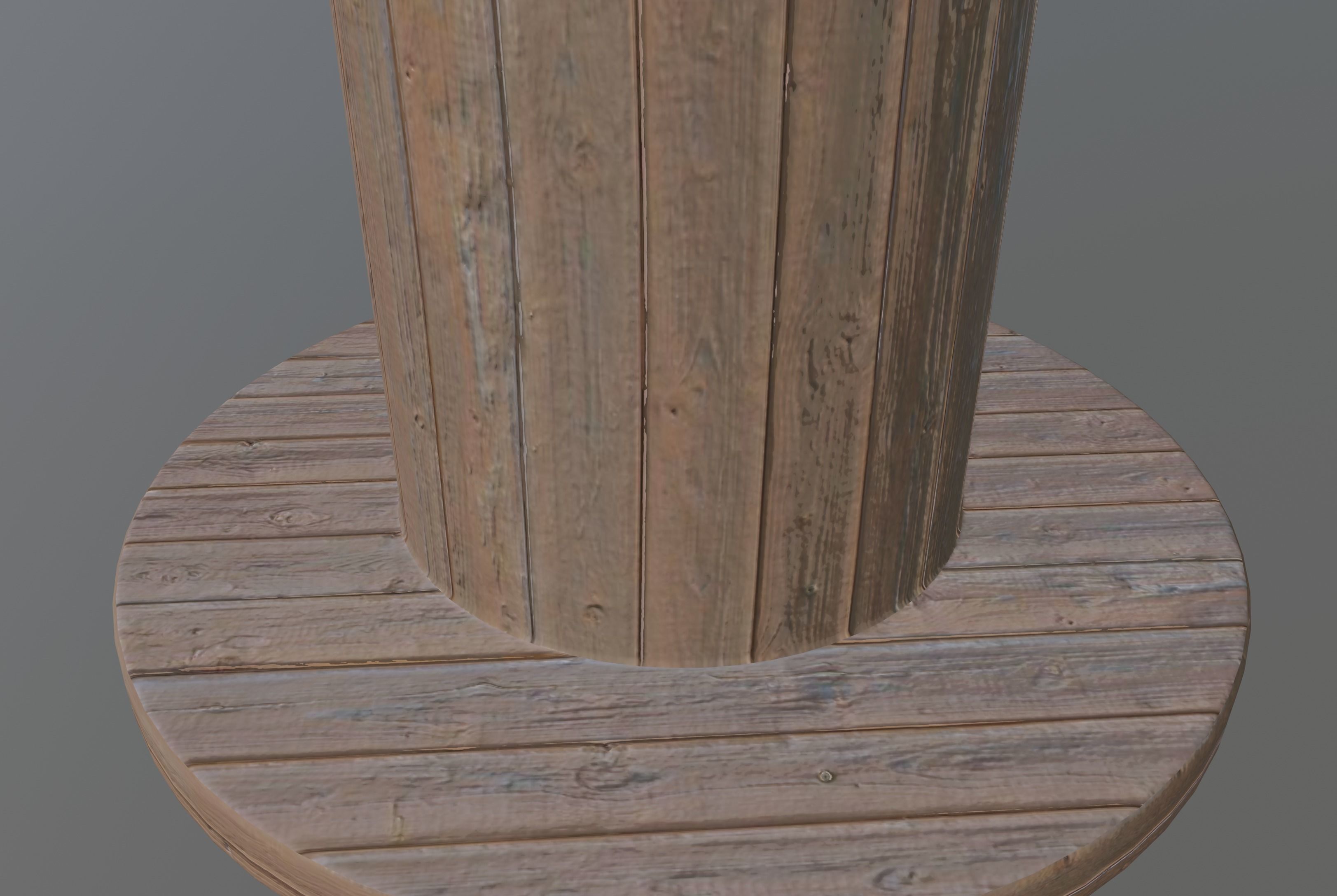 Cable Reel 3D model_8