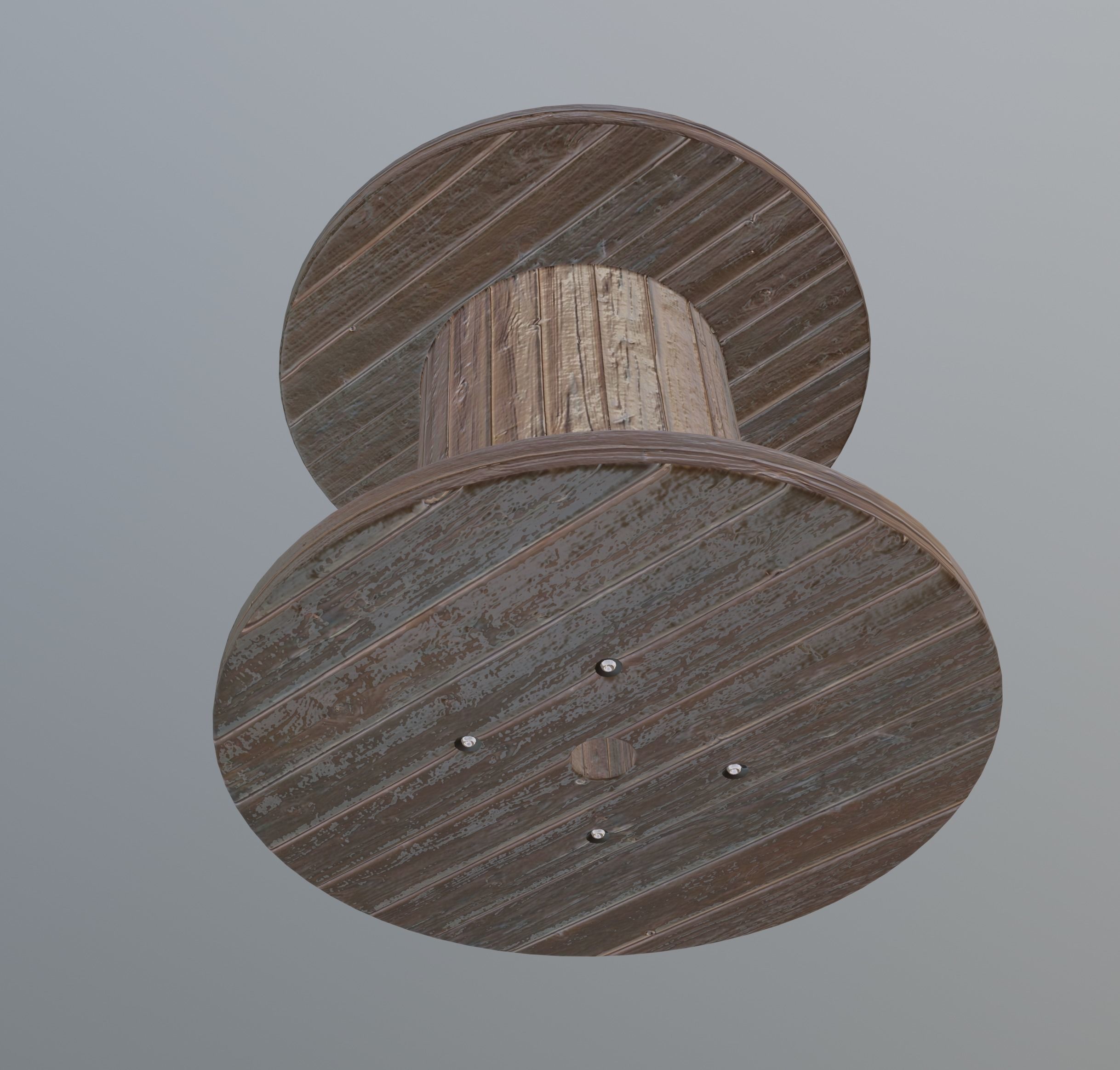Cable Reel 3D model_5