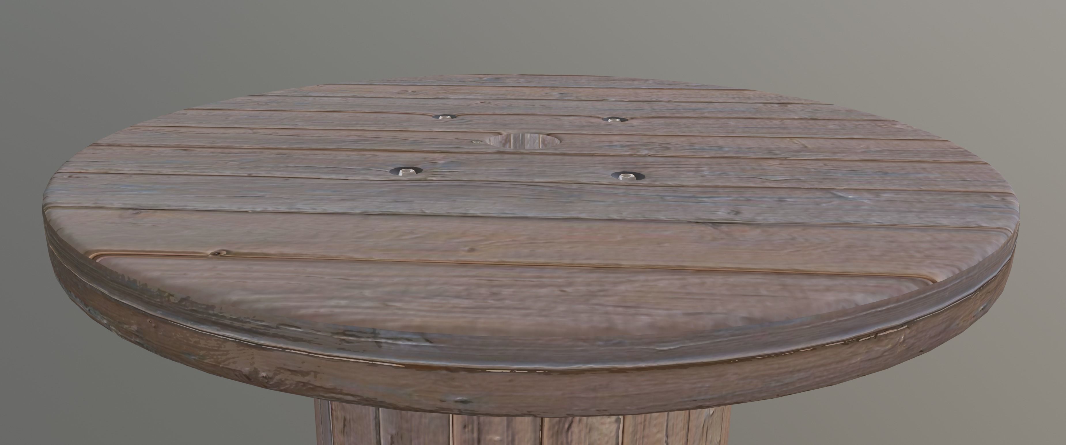 Cable Reel 3D model_3