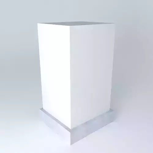 Lightbox pedestal